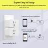 Minoston Matter Smart Plug Outlet, Work with Alexa, Google Home,