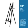 Somime A - Frame Wooden Display Easel - Adjustable Lyre