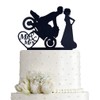 Decoración divertida para tarta de boda con diseño de Mr