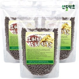 Domestic Schisandra chinensis pills 300gx3 packs, high content of 40% Schisandra chinensis and 40% bellflower root / 국내산 오미자도라지환 300gx3팩 오미자40% 도라지 40% 고함량