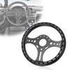 Lightweight Aluminum Alloy 13.5" Racing Steering Wheel - Only 1.57lbs,