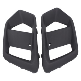 ApplianPar Front Left and Right Side Bumper Fog Light Lamp Cover Bezel Grille Trim for Ford Focus RS 2016-2018