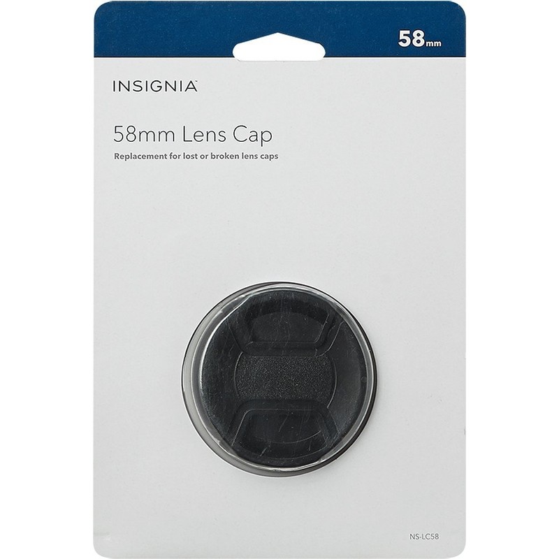 Insignia 58mm Lens Cap - Black