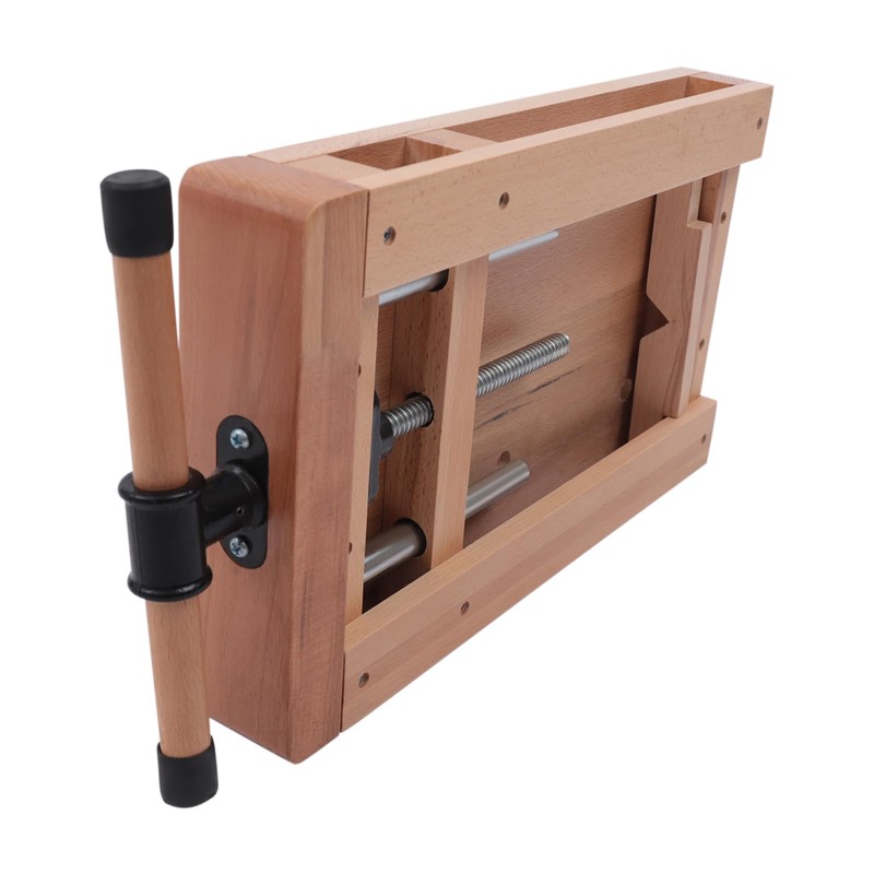 DOONARCES Woodworking Bench Vise, Portable Wood Vise Workbench, Hard Wood