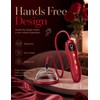 Rose Suction Toy for Women, Pussy Pump Multi-Cup Vacuum Stimulator
