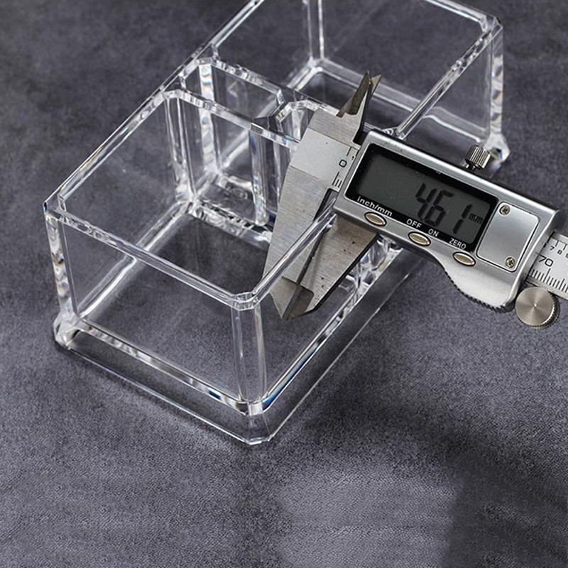 Yakri Small Acrylic Tea Bags Holder Coffee Sugar Bag Case
