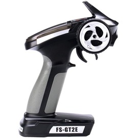 DollaTek FS-GT2E 2A 2.4GHz 2CH Radio System Transmitter for RC Car Boat with FS-A3 Receiver
