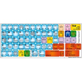 New Sabre Travel Network Keyboard Sticker for Desktop, Laptop and Notebook