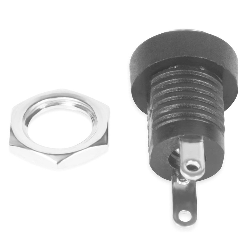 Lunpog DC Socket 5.5 x 2.1 mm 2-Pin DC Power