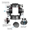 Video Tripod Head Aluminium Alloy Adjustable Portable Damping Stable Fluid