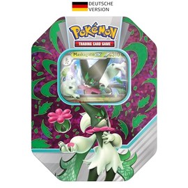 Pokémon-Sammelkartenspiel: Tin-Box Paldea-Partner: Maskagato-ex (1 holografische Promokarte & 4 Boosterpacks)