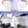 Universal Pram Mosquito Net Fine Mesh Mosquito Net for Pushchairs