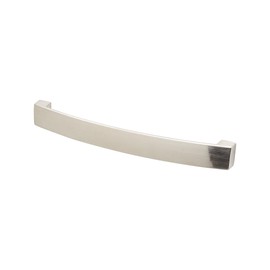 Decoranddecor Brushed, Polished Chrome or Matt Black Kitchen Bathroom Cabinet Door Drawer Furniture Handles (160mm Hole Center, Brushed Chrome)