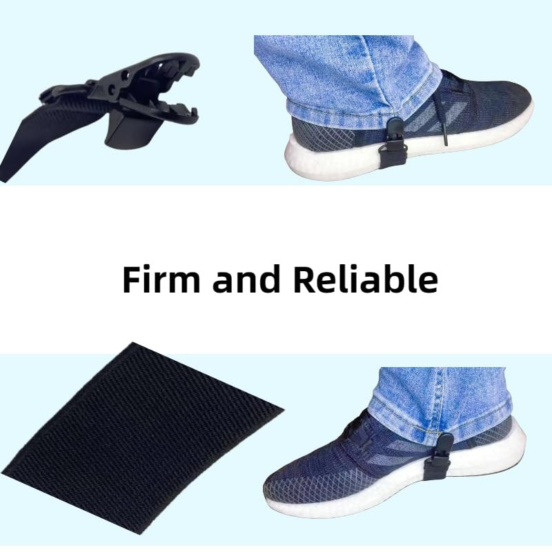 IMWECA 4 Packs Elastic Adjustable Stirrups Leg Straps Boot Straps