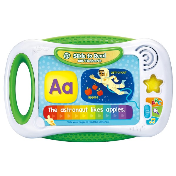 LeapFrog Slide to Read ABC Flashcards, Easy Learning, Finger Reading