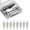 60Pcs Stainless Steel Needle Threader Embroidery Cross Stitch Needle-Threading Tools