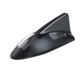 Luz de Advertencia LED, Antena Aleta Tiburon, Universal Luces Flash de Emergencia Recargables, Adornos De Antena De Automóvil, Kit de Disco Intermitente con Base Autoadhesiva para Camión Remolque Auto