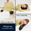 BodyPedia Air Inflatable Neck Pillow for Travel, Soft Support, Waterproof,