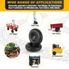 4.00-6 Flat-free Tire and Wheel, 13" Wheelbarrow Wheels and Tires