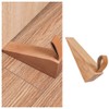 SuKeYuan 1 Pcs Door Stopper Non-Slip Wooden Door Wedge Wedges