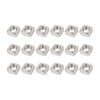 METALLIXITY Square Nuts (M6) 25Pcs, 304 Stainless Steel Hardware Nuts