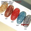 ICE GEL ABLACK FLASH ON OFF GEL 1208 0.1 oz