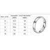 Rings for Women Men High Polished Band Thumb Stackable Ring