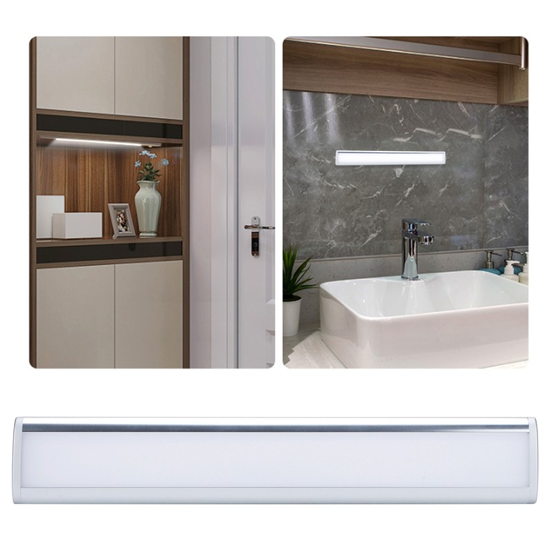 LED Cabinet Light Wireless Remote Closet Wardrobe Bookcase Dimming Lamp