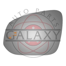 Burco 4518B Driver Side Replacement Mirror Glass with Lasered Holes to use with Factory Blind Spot Detector for 2013-2016 TOYOTA RAV4