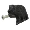 Cast Iron Rustic Western Black Bear Drawer Cabinet Door Knobs