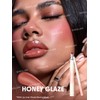 SHEGLAM Hydrating Lip Gloss Cruelty-Free Plumping Peptides-Honey Glaze