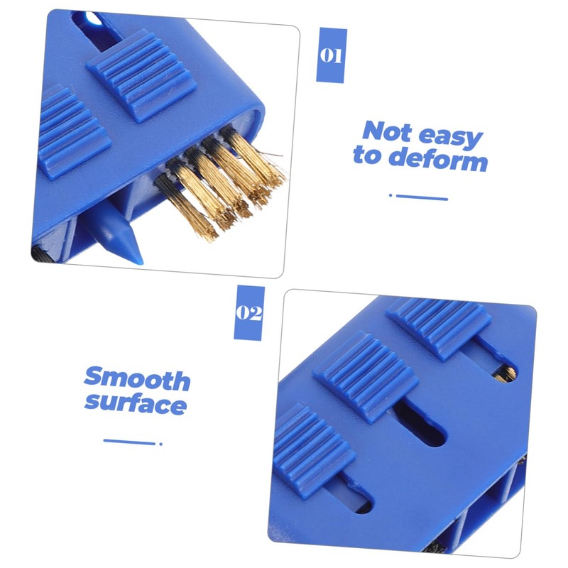 BESPORTBLE 2pcs Golf Cleaning Bristles for Efficient Maintenance Lightweight Easy