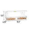 North States Nature's Yard - Large Clear Choice Window Bird