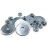M6 Nuts & Repair Washers Set. 10 – M6 Steel