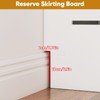 WYJREES WiFi Router Storage Cabinet, Multi-Functional Router Storage Box, Floor