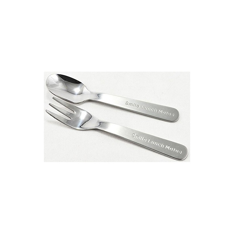 Jijinsha 42024-3 Spoon and Fork Set, Made in Japan, Yellow,