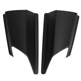 Motorcycle Side Spoiler Wings Aerodynamic Fairing Winglets Deflector Set for ADV 150 2019 to 2020 Black