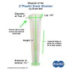 2" Plastic Mesh Drain-Net Drain Strainer
