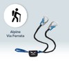 Salewa Ergo Core, Set Via Ferrata Unisex – Adult, Silver/Royal