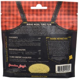 Grandma Lucy's Top It 4 oz Beef Stew Pet Food Topper with Probiotics