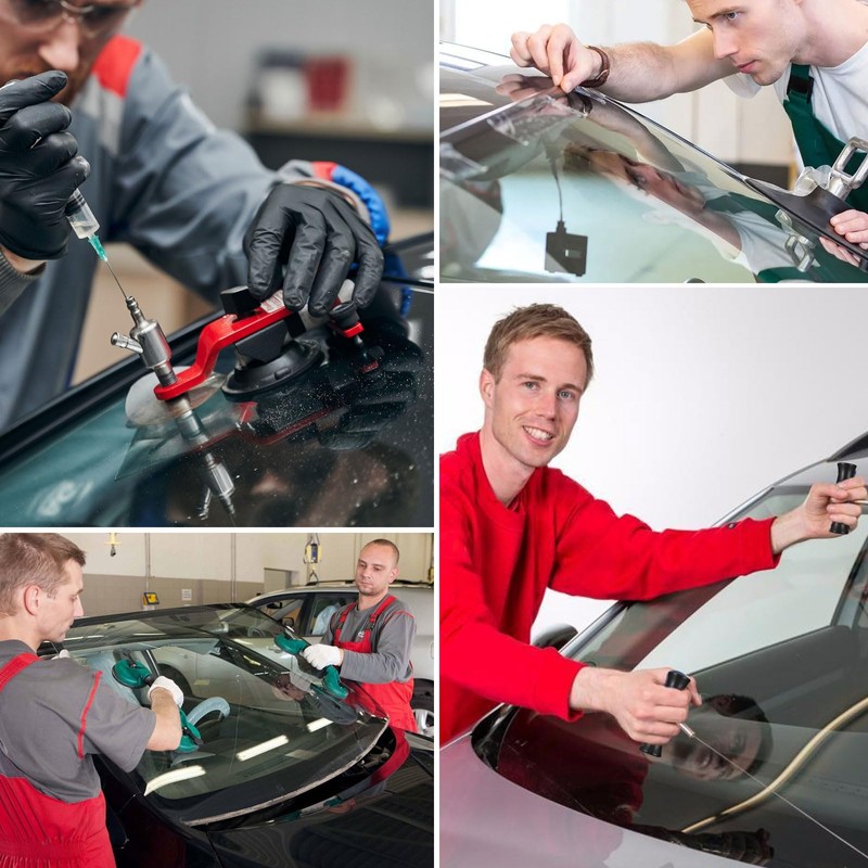Pack of 5 Windscreen Removal Tools, Car Window Removal Tool,
