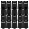 lasuroa 20pcs 370 Golf Tapered Ferrules, Black Golf Club Shaft