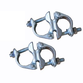 Swivel Scaffolding Clamps British Type 2 pcs Brand New Prisms