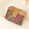 aolaso Cork Small Wallets for Women, Leather RFID Blocking Leather