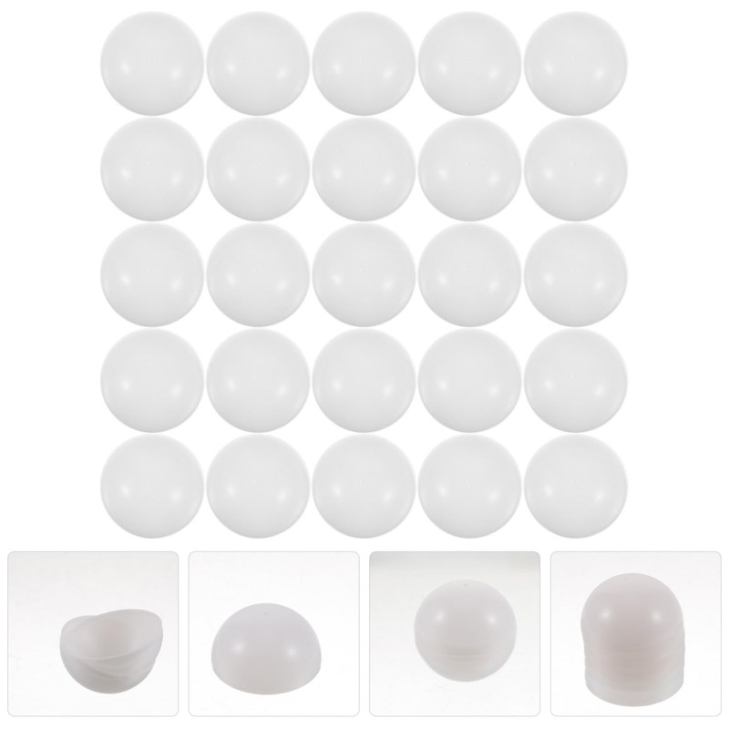 Operitacx Bingo Balls, 40mm Hollow Raffle Balls, Mini Plastic Ball