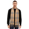 UMIPUBO Men's Scarves Classic Cashmere Wool Touch like Scarf Plaid
