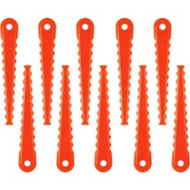 AC053N1FB Serrated Blades Replacement Parts for RYOBI 3-in-1 for Fixed String Trimmer Head (10-Pack)