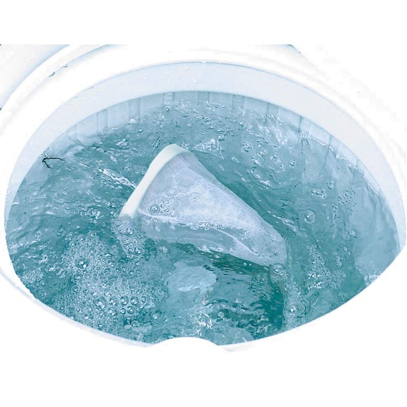 Ohe Washing Machine Filter, White, Diameter 3.9 x 7.5 inches