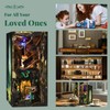 MiniCity DIY Book Nook Kit for Adults, 3D Wooden Puzzle
