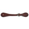 Sagebrush Basketweave Mens Western Spur Strap